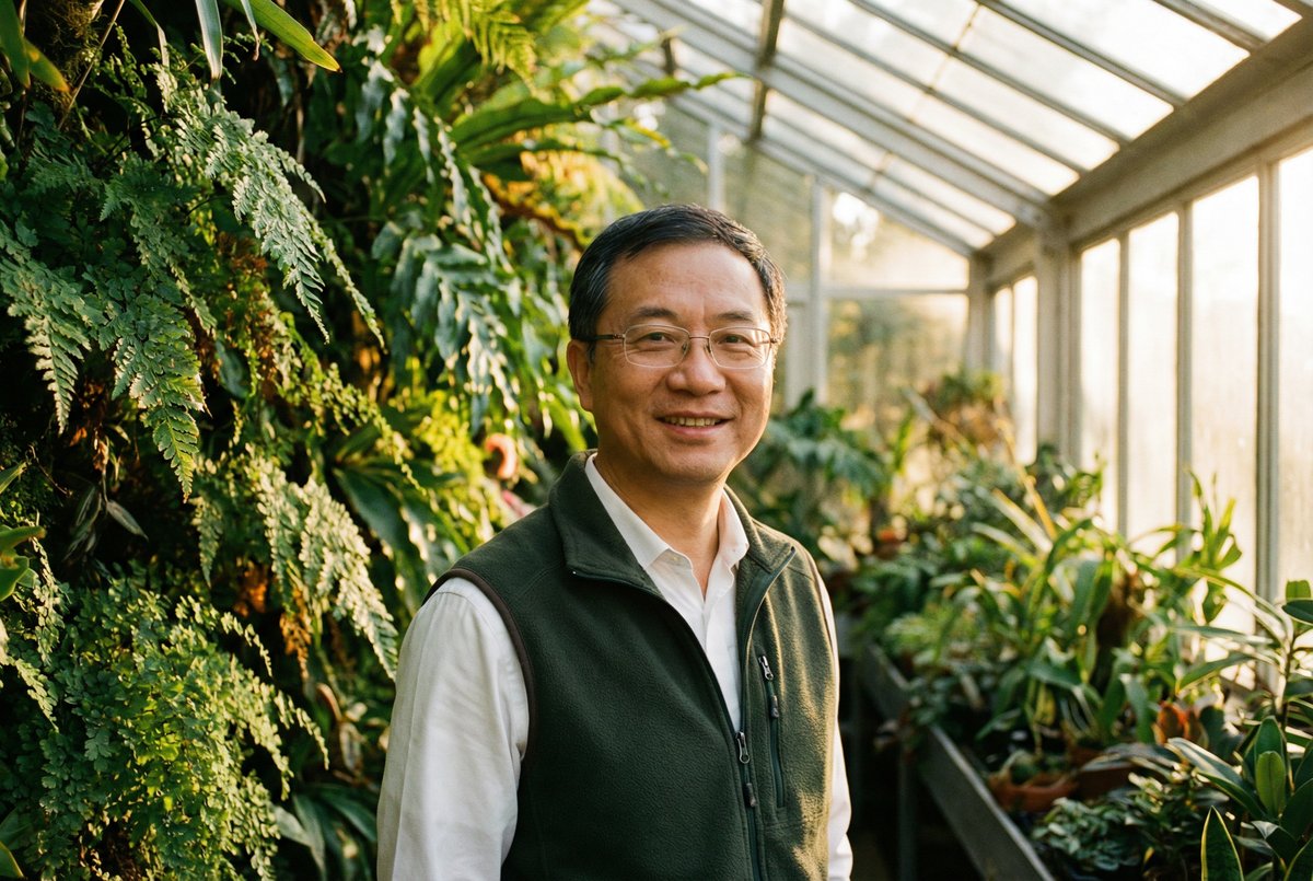 高清视频植物研究员-陈志远