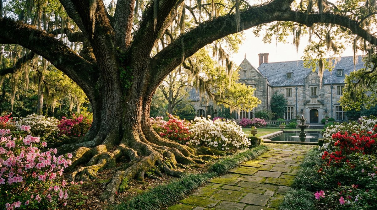 高清视频视频-庄园古树